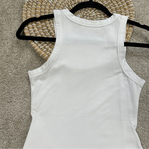 Goodnight Macaroon Aimee Front Tied Wrap Tank Dress Sleeveless in White Size M - Picture 6 of 12